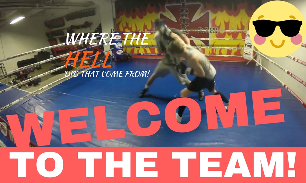 Emil The Rabbit Alm Welcome to the team sparring & warmup